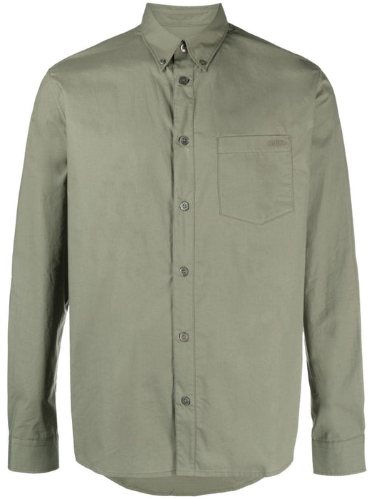 cotton-poplin button-down shirt COEVDH12509 KAN A.P.C 