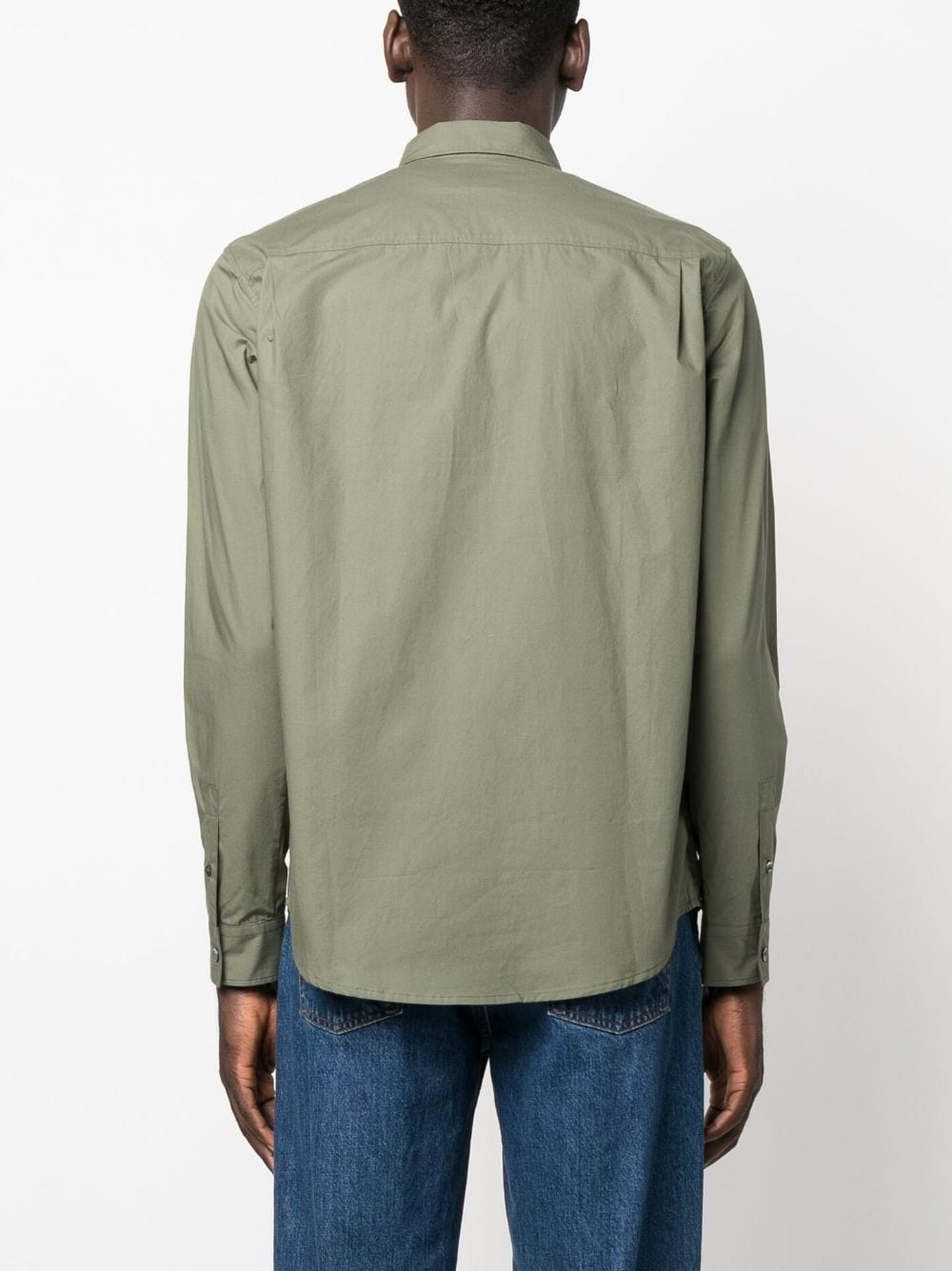 cotton-poplin button-down shirt COEVDH12509 KAN A.P.C 