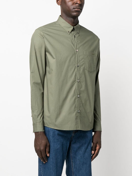 cotton-poplin button-down shirt COEVDH12509 KAN A.P.C 