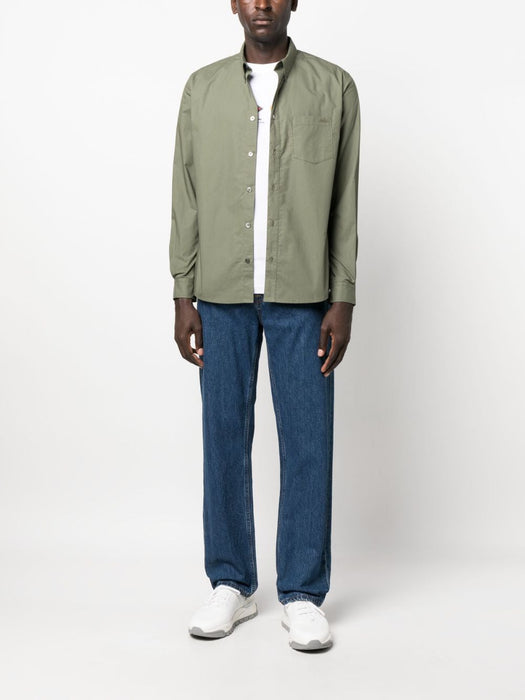 cotton-poplin button-down shirt COEVDH12509 KAN A.P.C 