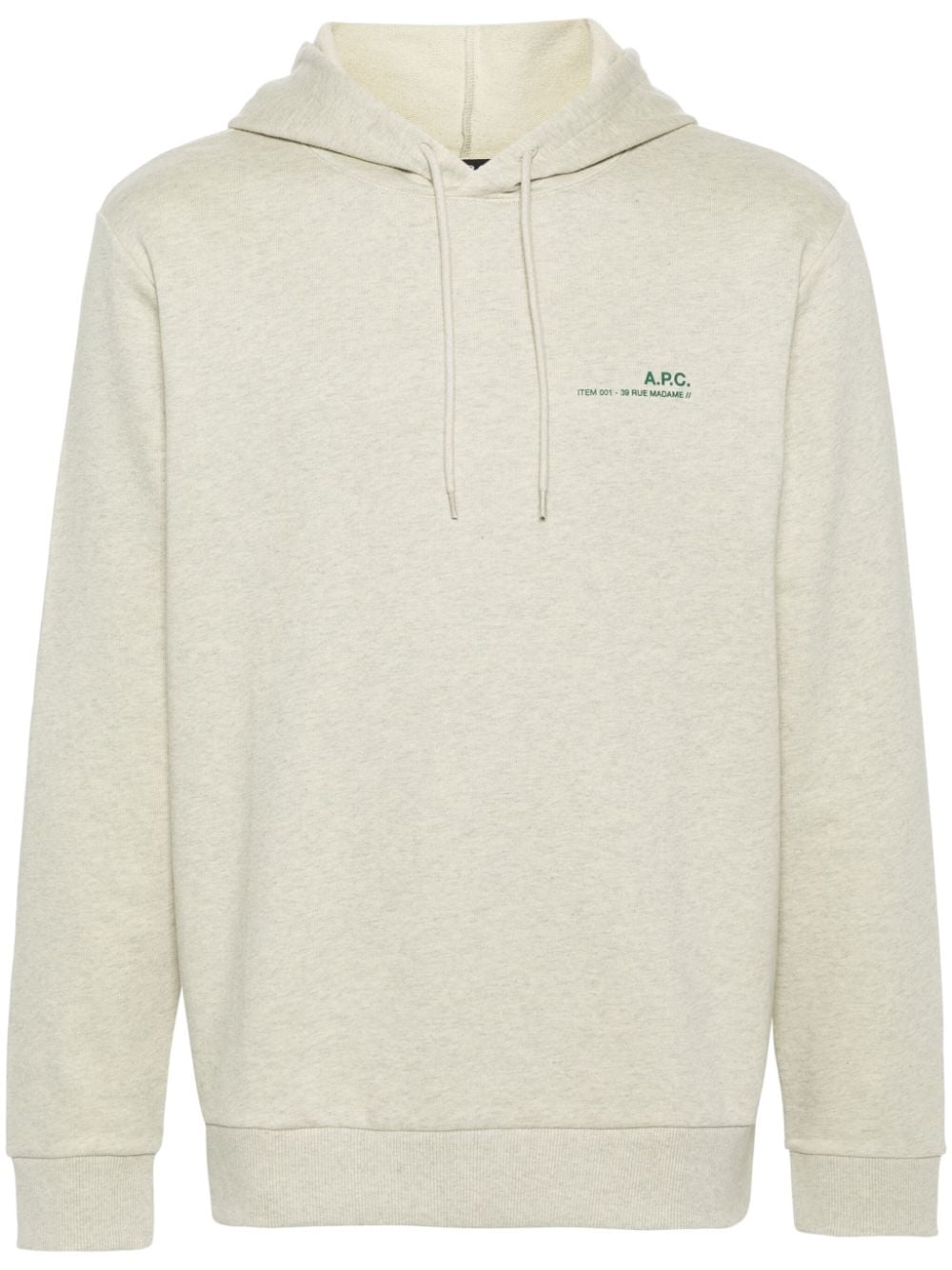 Item H hoodie COFBQH27902 VERT A.P.C 