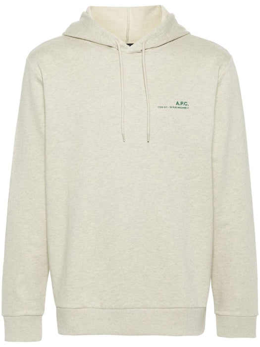 Item H hoodie COFBQH27902 VERT A.P.C 
