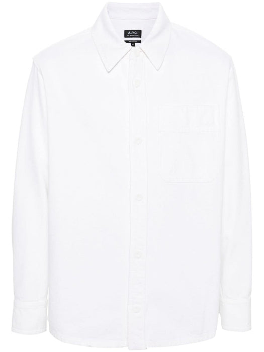 chest-pocket cotton shirt COFCNH02918 AAB A.P.C 