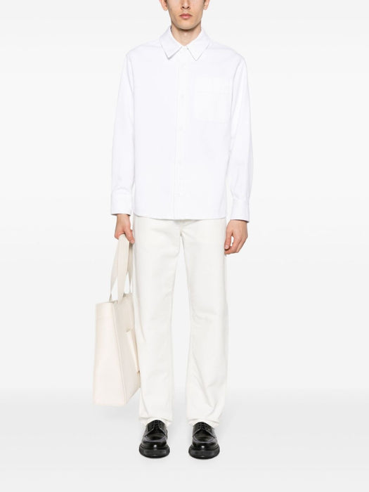 chest-pocket cotton shirt COFCNH02918 AAB A.P.C 