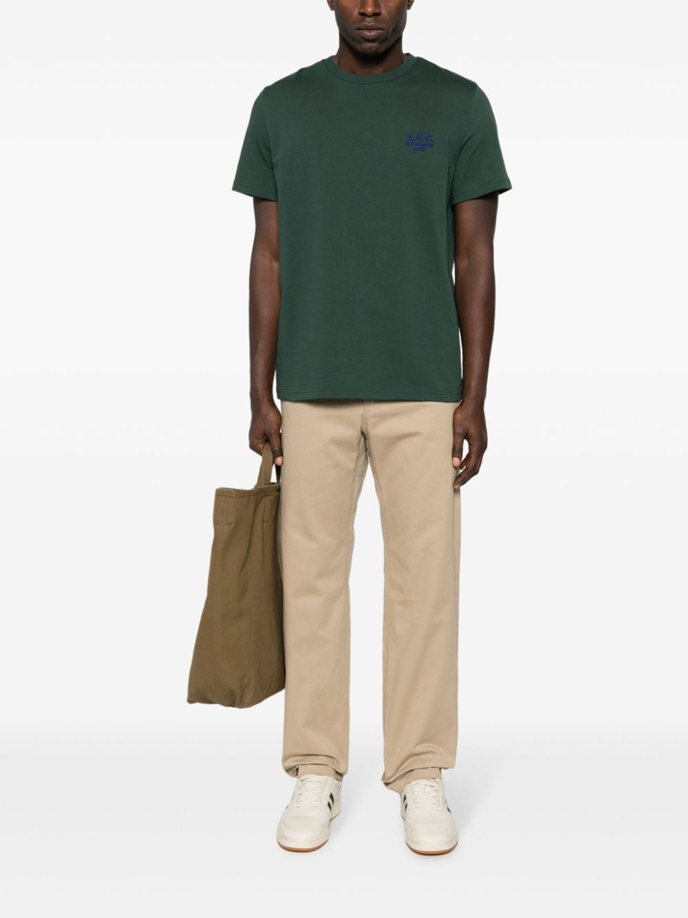 straight-leg cotton trousers COGEWH08408 BAA A.P.C 