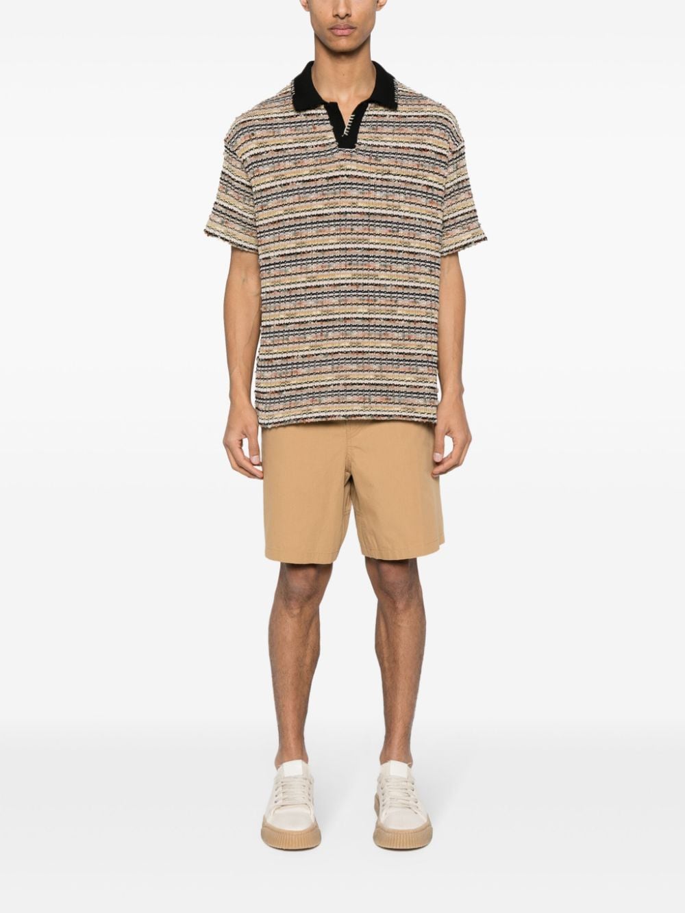 elasticated-waist cotton shorts COGWIH10186 BAA A.P.C 