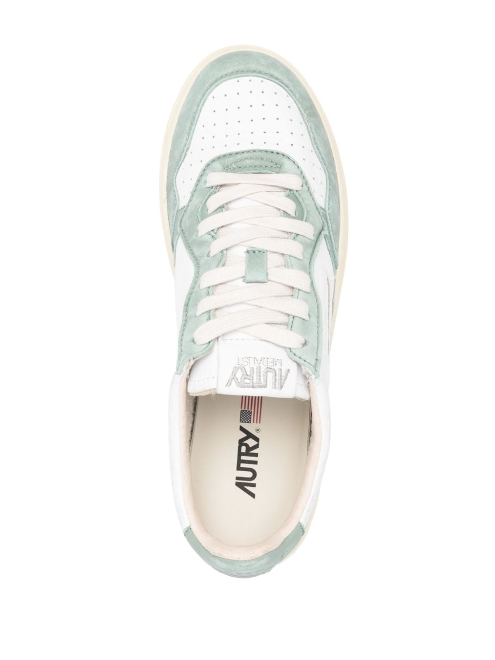 Medalist leather sneakers AULMGH05 WHITE MILITARY AUTRY 