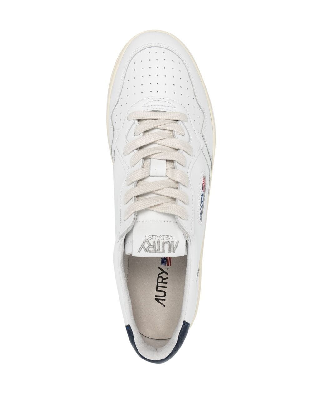 logo-patch sneakers AULMLL12 WHITE SPACE AUTRY 