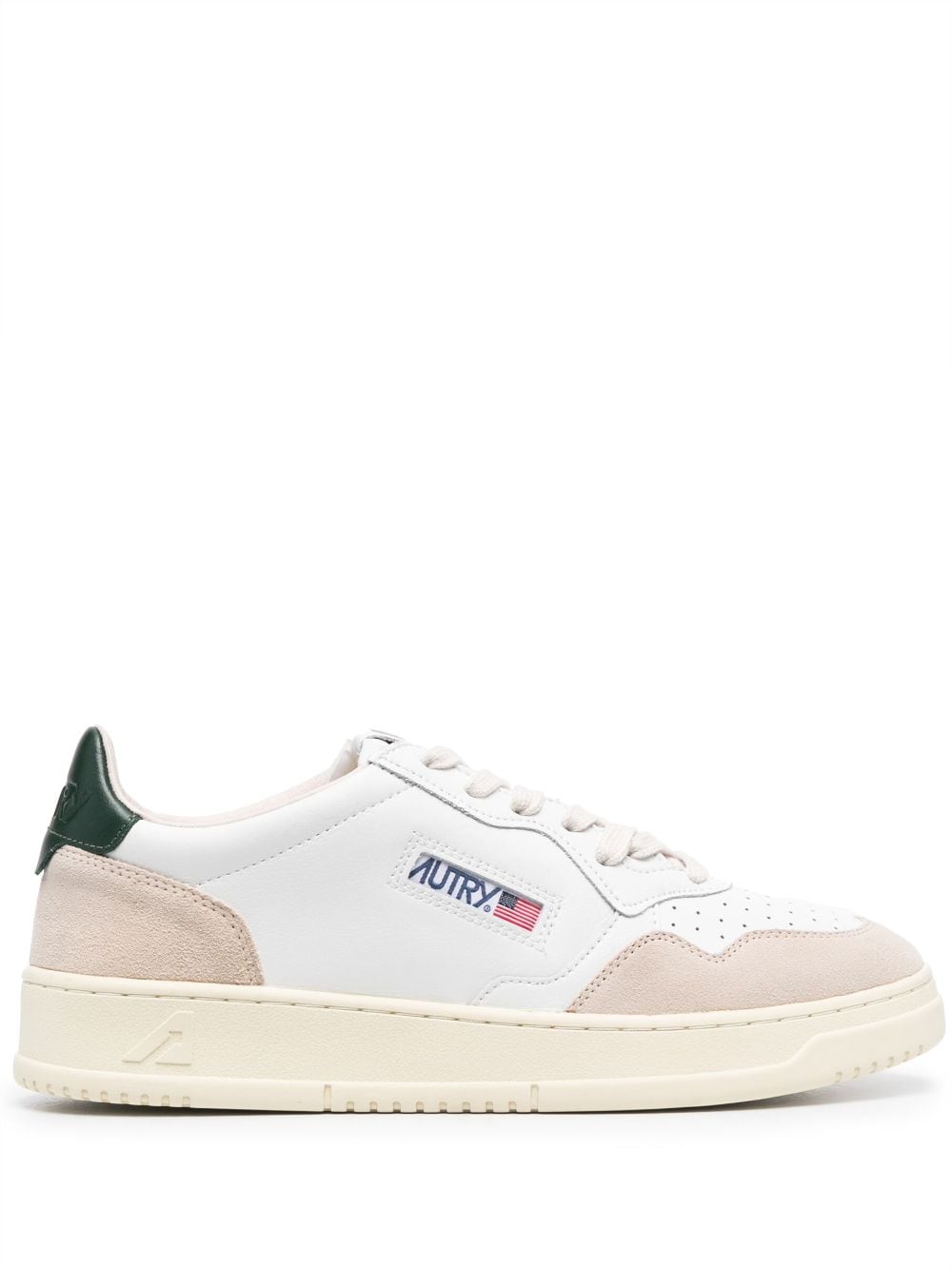 Medalist panelled leather sneakers AULMLS56 WHITE MOUNTAIN AUTRY 
