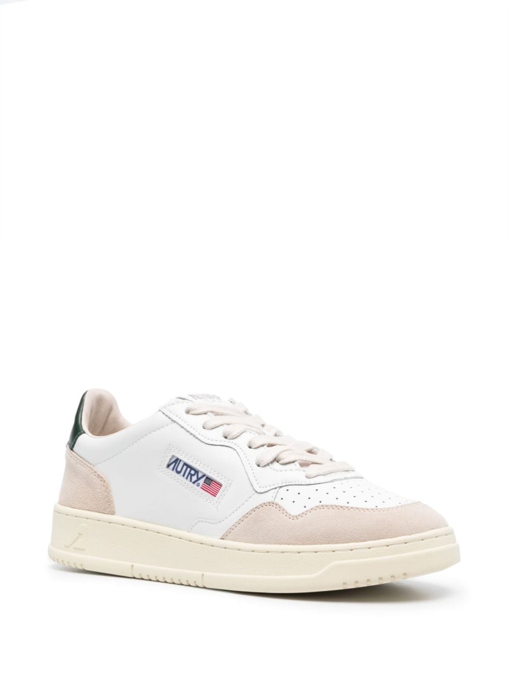 Medalist panelled leather sneakers AULMLS56 WHITE MOUNTAIN AUTRY 