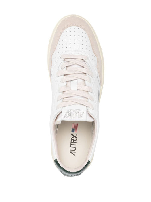 Medalist panelled leather sneakers AULMLS56 WHITE MOUNTAIN AUTRY 