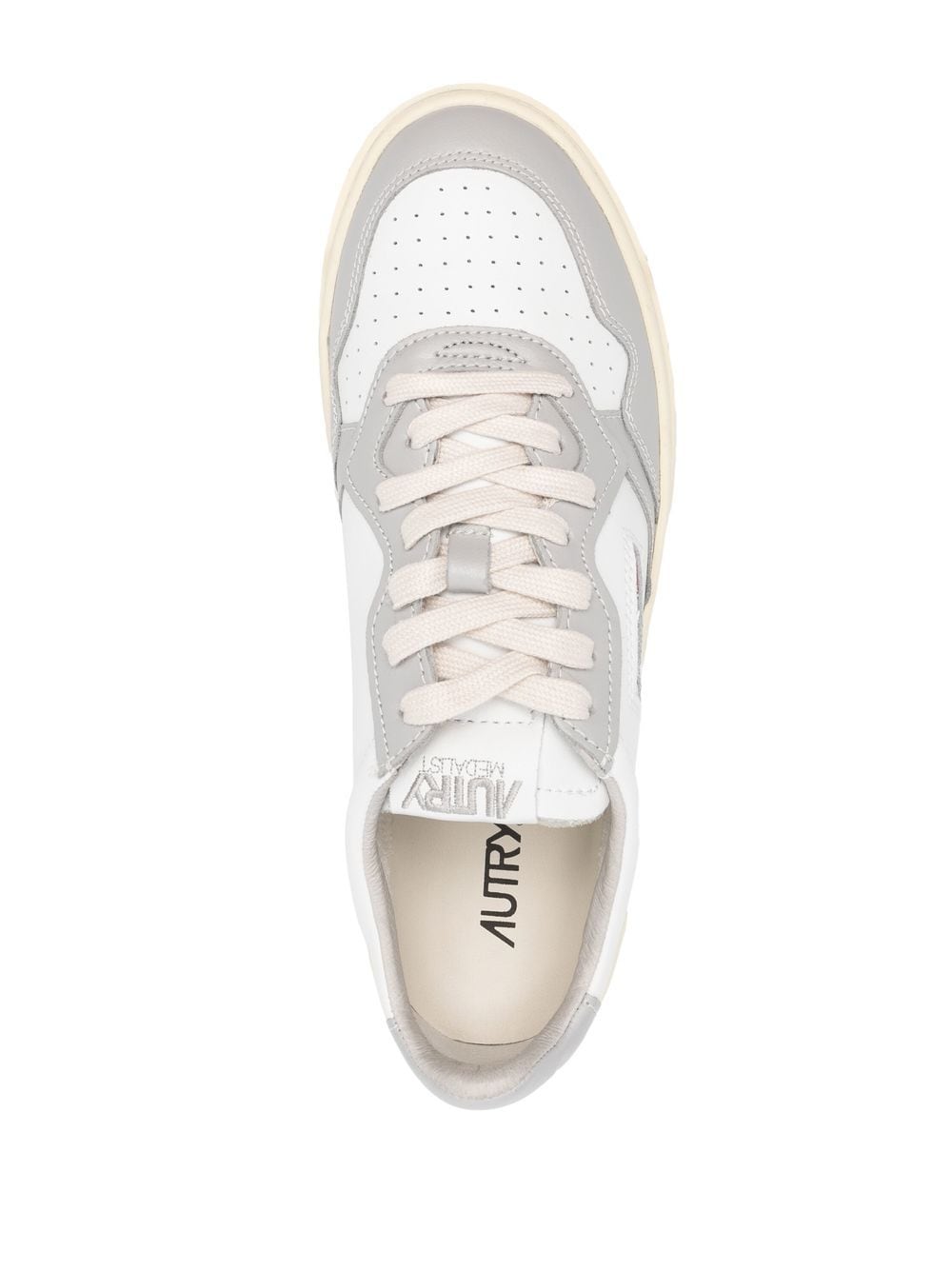 Medalist two-tone sneakers AULMWB10 WHITE VAPOR AUTRY 