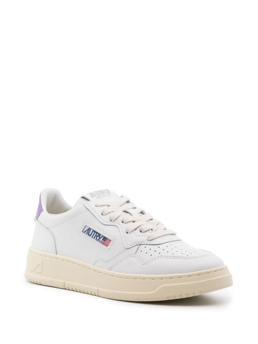 Medalist leather sneakers AULWLL59 WHITE LAVENDER AUTRY 