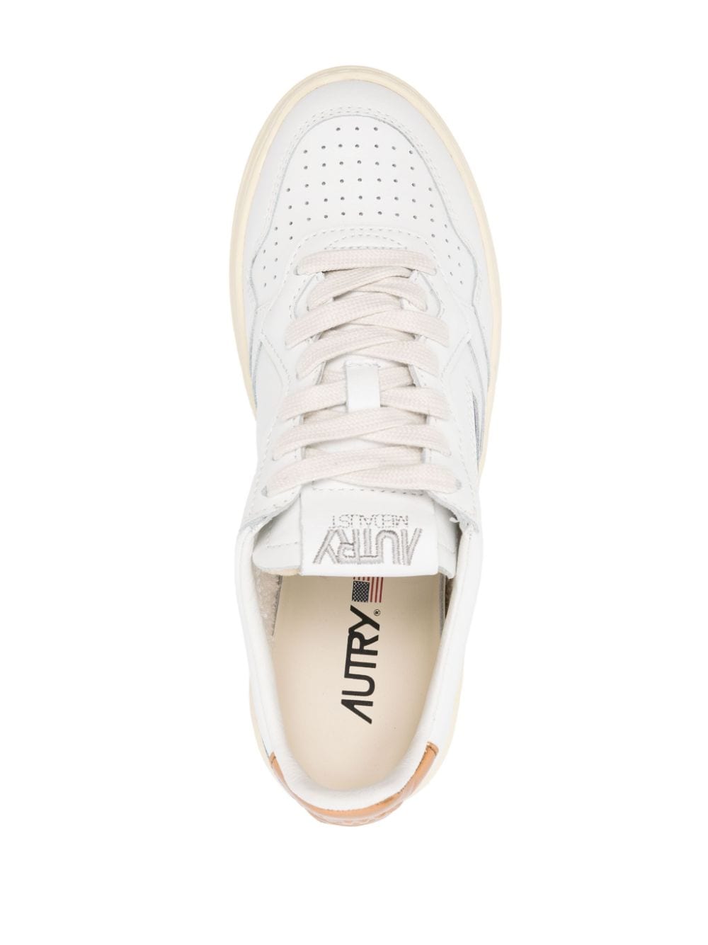 Medalist Low sneakers AULWLL61 WHITE BRONZE AUTRY 