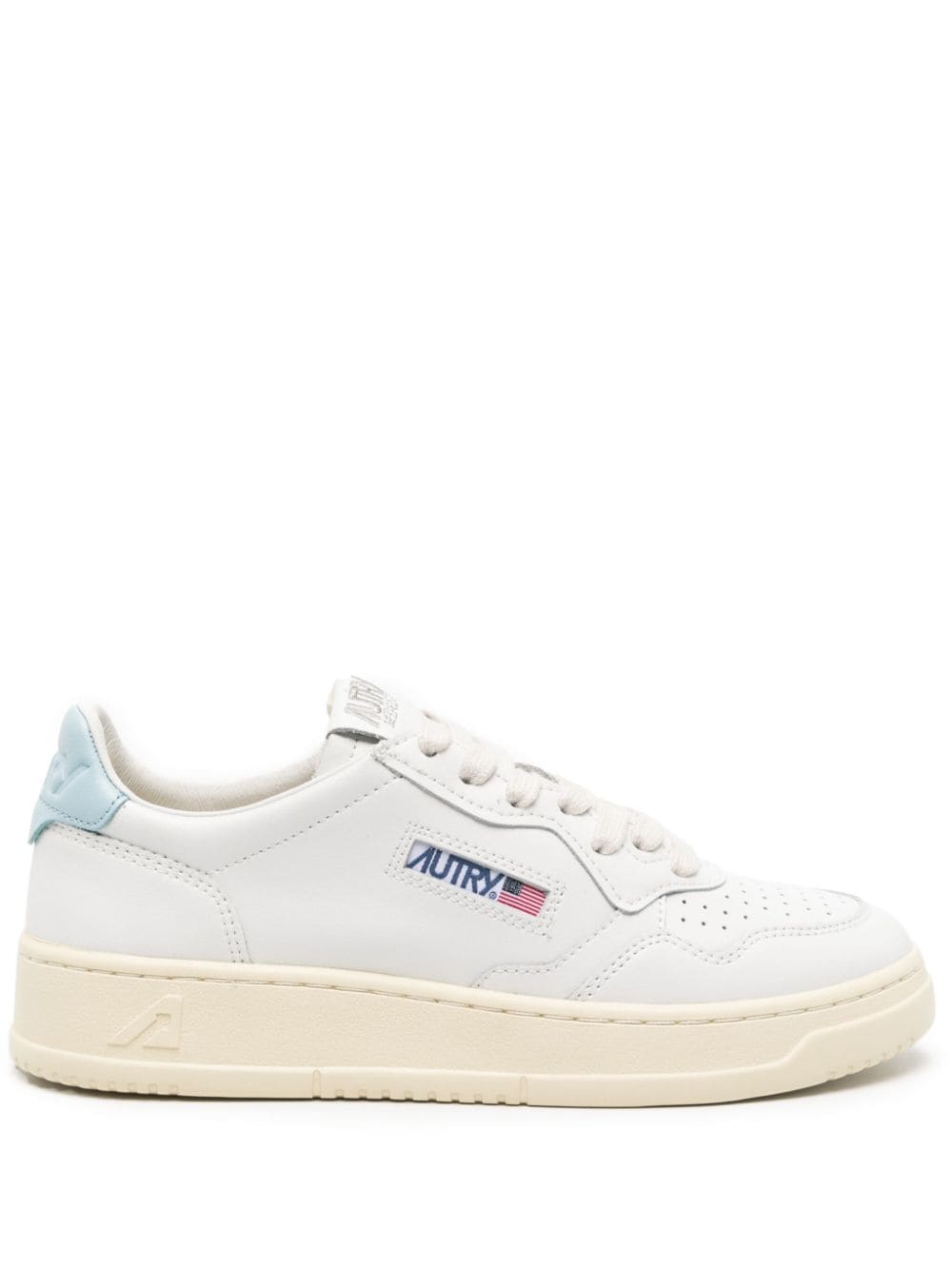 Medalist leather sneakers AULWLL64 WHITE BLUE AUTRY 