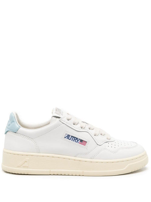 Medalist leather sneakers AULWLL64 WHITE BLUE AUTRY 