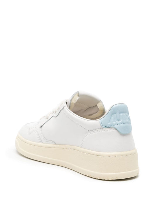 Medalist leather sneakers AULWLL64 WHITE BLUE AUTRY 