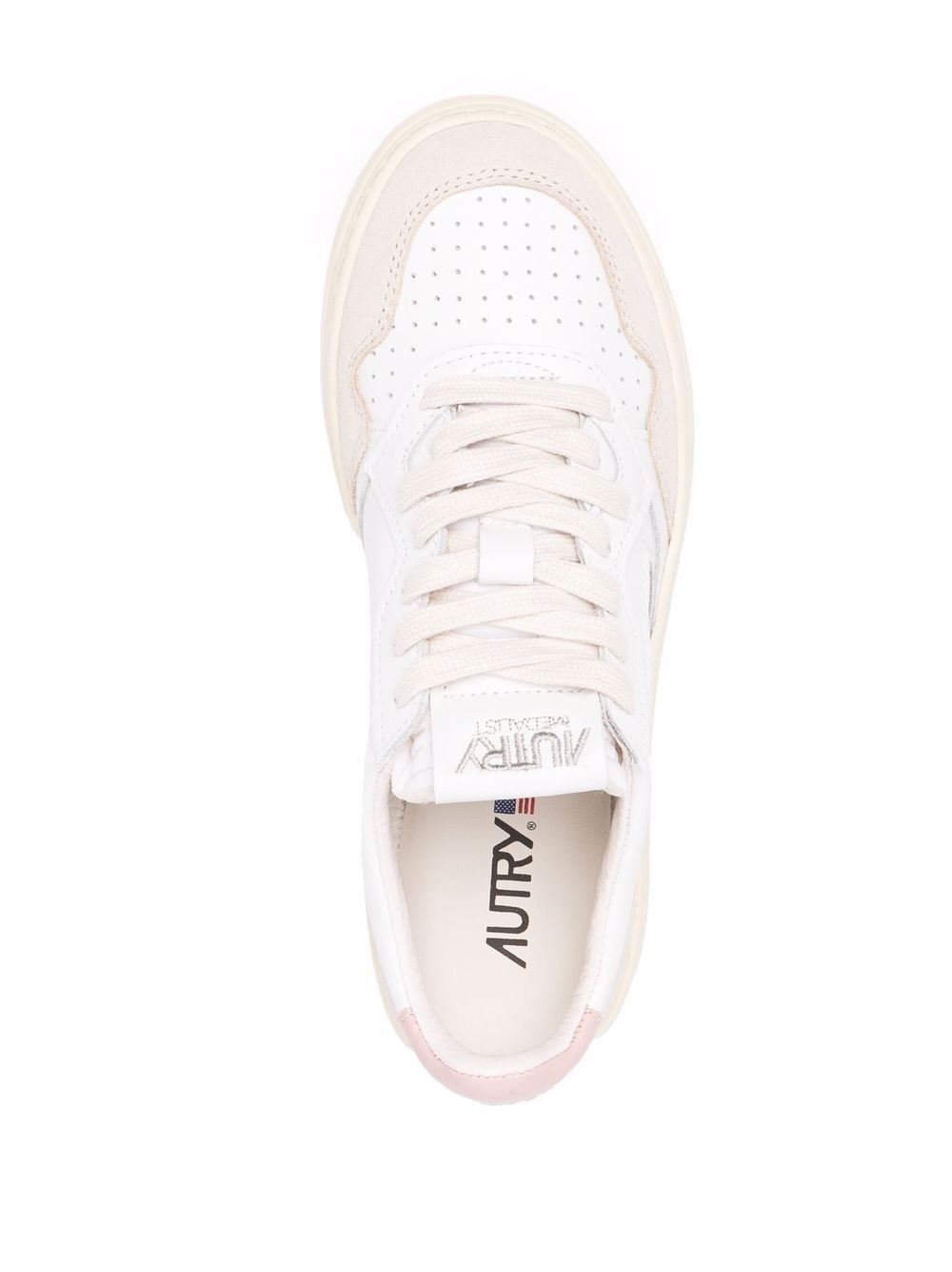 Medalist low-top sneakers AULWLS37 WHITE POWDER AUTRY 