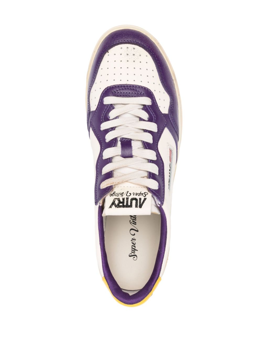 Medalist Super Vintage leather sneakers AVLMBC01 IV ACAI FREESIA AUTRY 