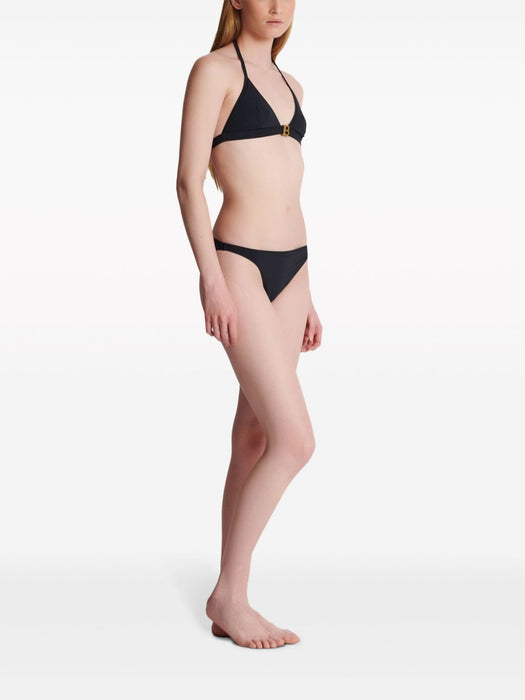 logo-print triangle bikini set BKB851760 001 BALMAIN 