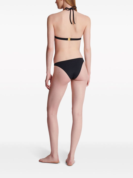 logo-print triangle bikini set BKB851760 001 BALMAIN 
