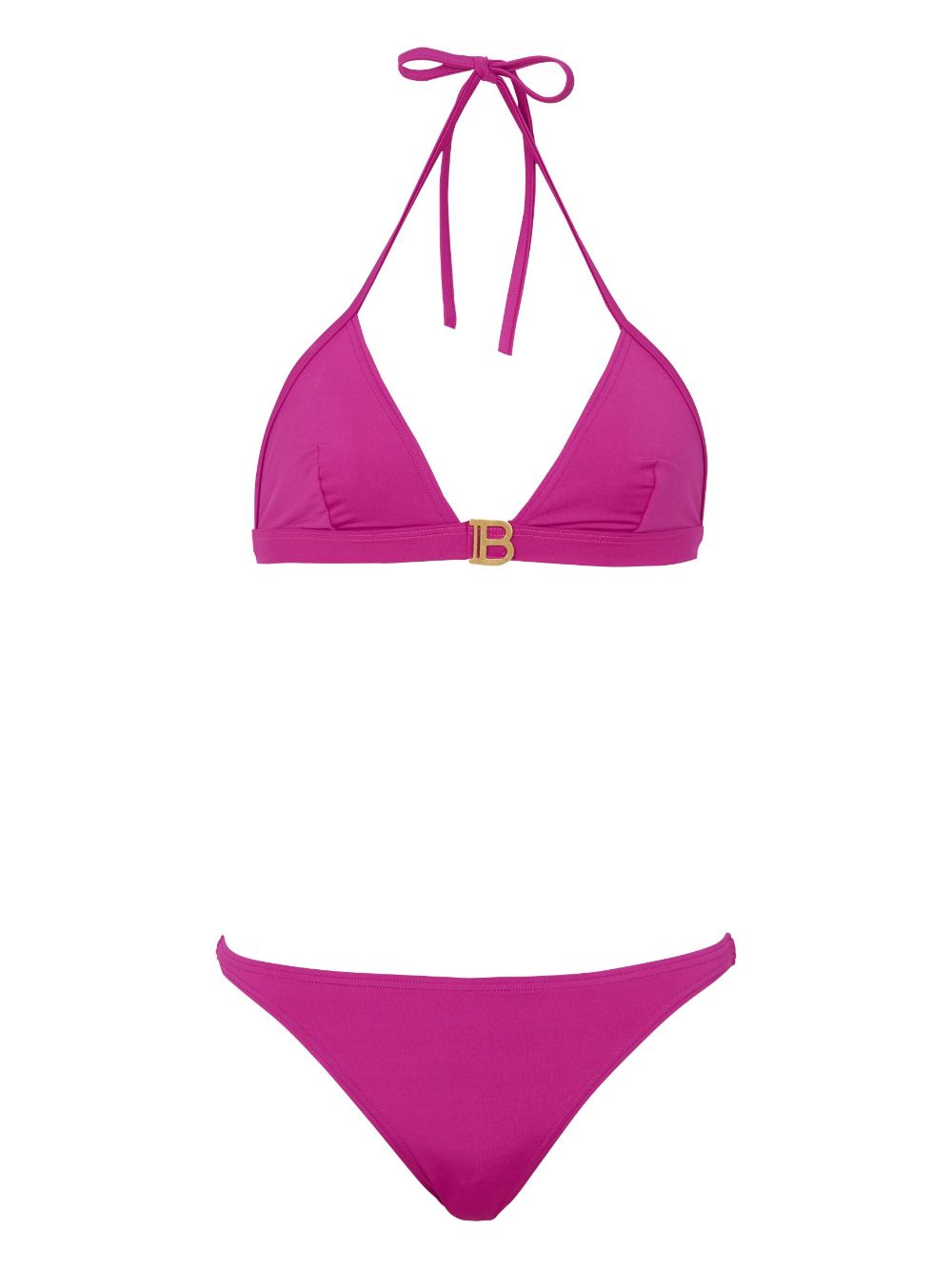 B-plaque triangle bikini set BKB851760 500 BALMAIN 