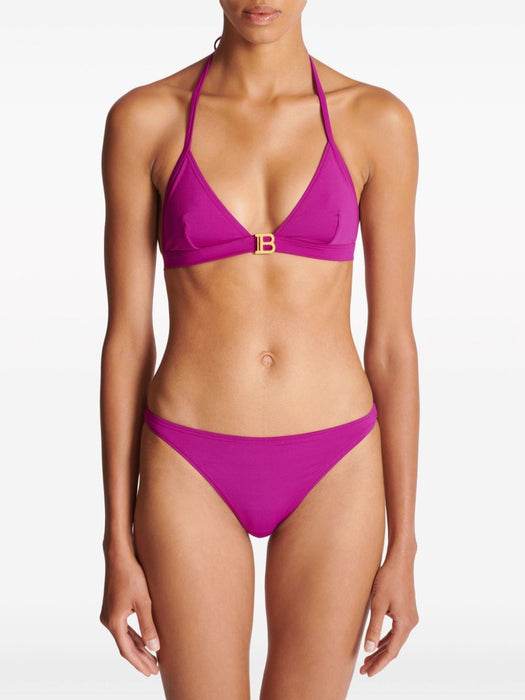 B-plaque triangle bikini set BKB851760 500 BALMAIN 
