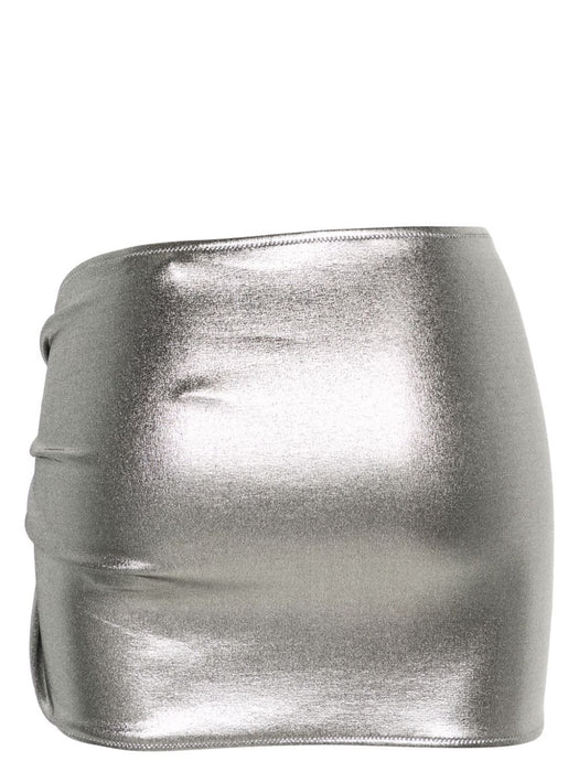 B-logo plaque metallic sarong BKG411720 041 BALMAIN 