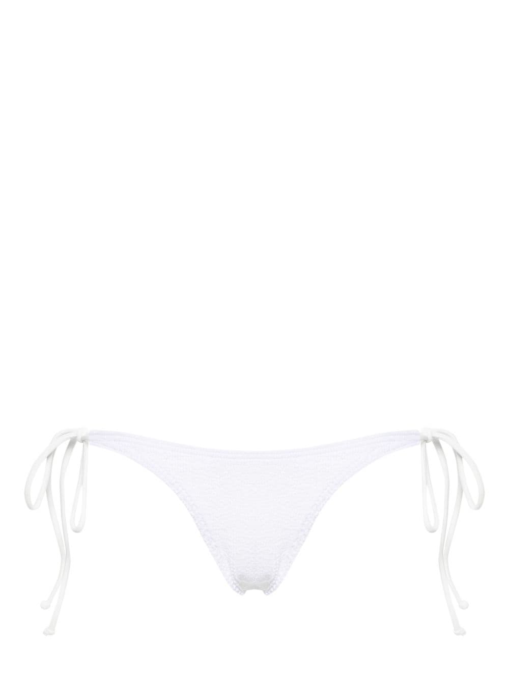 Serenity smocked bikini bottom BOUND106E OPTIC WHITE BOND-EYE 