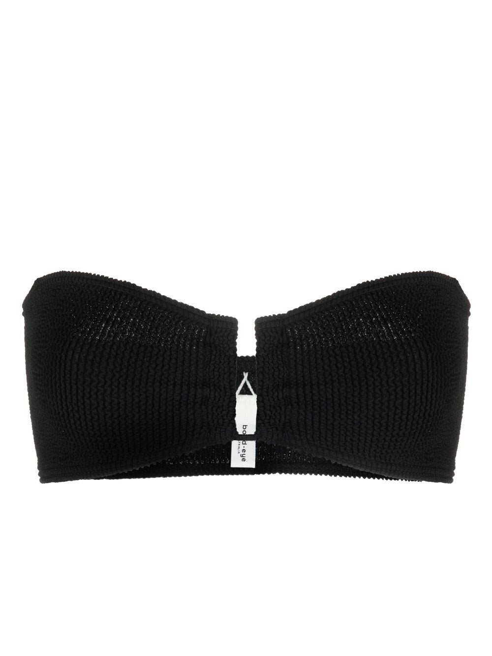 U-front bandeau bikini top BOUND305E BLACK ECO BOND-EYE 