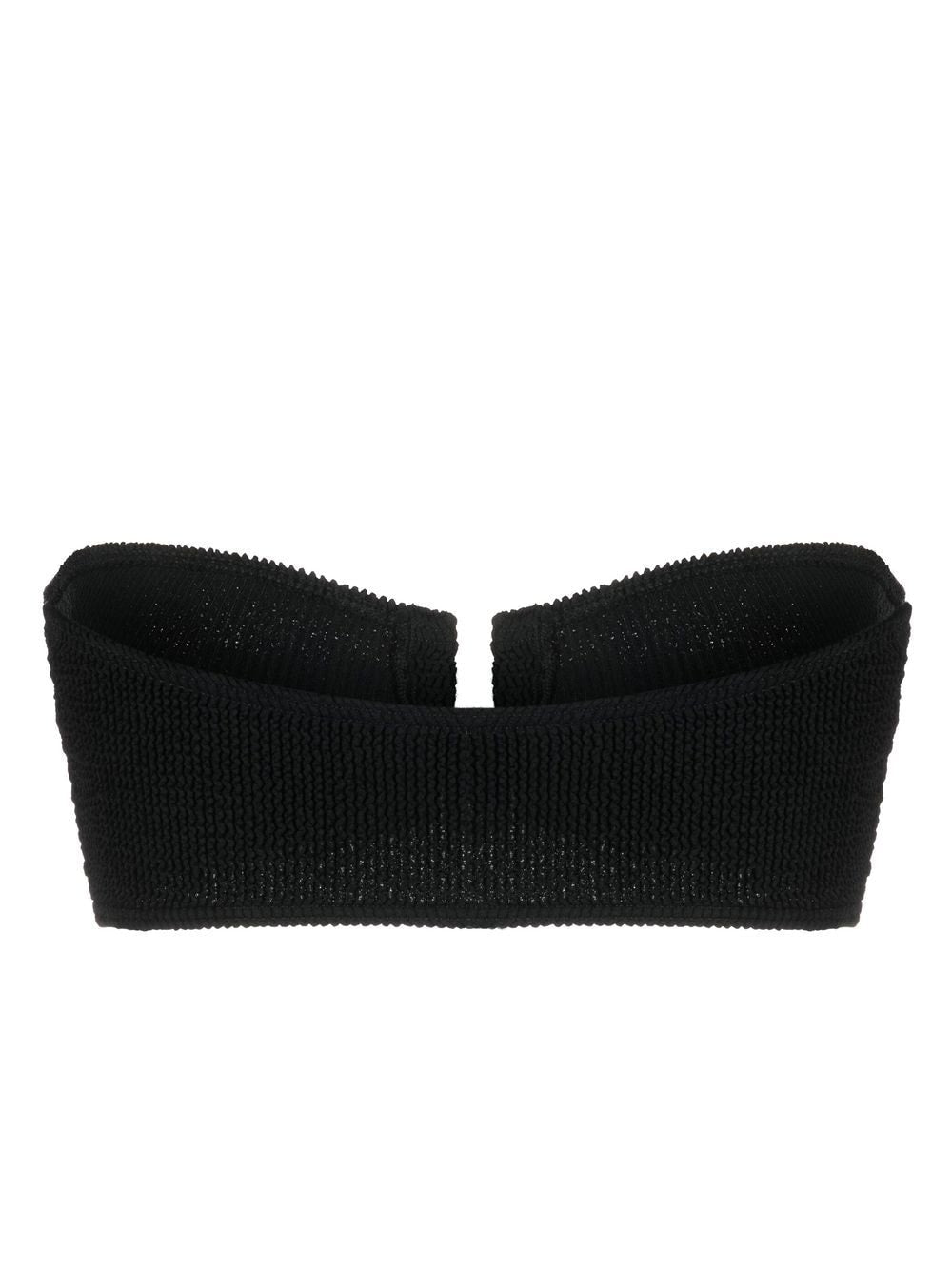 U-front bandeau bikini top BOUND305E BLACK ECO BOND-EYE 