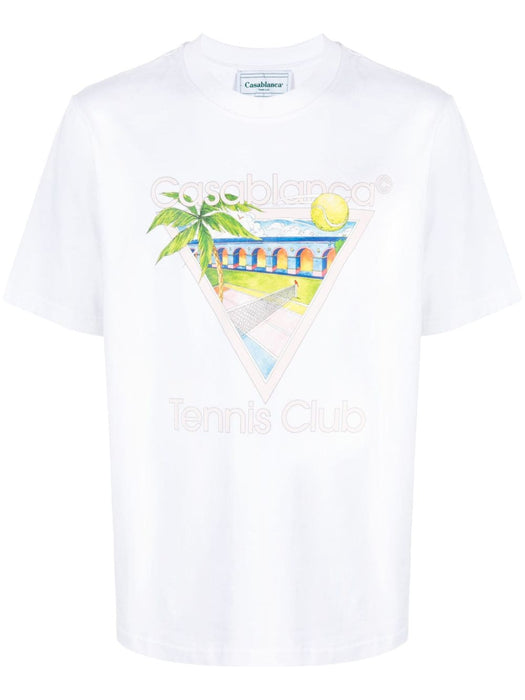 Tennis Club Icon jersey T-shirt U-MPS24-JTS-001-01 TENNIS CLUB ICON CASABLANCA 
