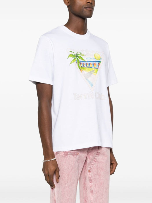 Tennis Club Icon jersey T-shirt U-MPS24-JTS-001-01 TENNIS CLUB ICON CASABLANCA 