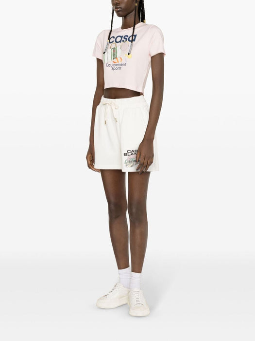 Equipement Sportif cropped T-shirt WPS24-JTS-009-03 EQUIPEMENT SPORTIF CASABLANCA 