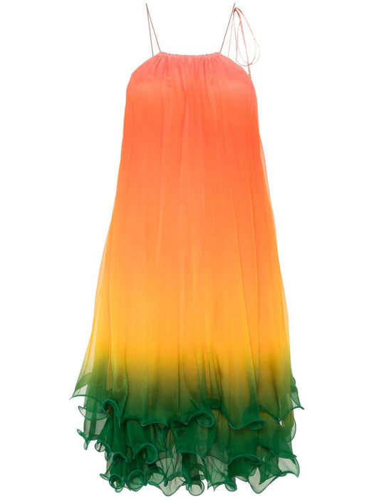 Rainbow Gradient midi dress WS24-DR-107-01 RAINBOW GRADIENT CASABLANCA 