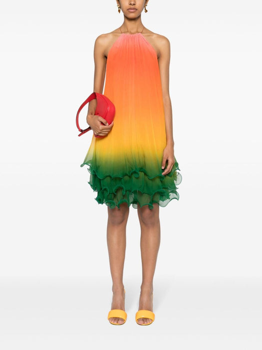 Rainbow Gradient midi dress WS24-DR-107-01 RAINBOW GRADIENT CASABLANCA 