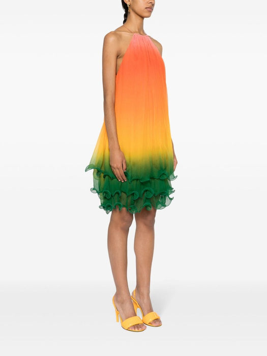 Rainbow Gradient midi dress WS24-DR-107-01 RAINBOW GRADIENT CASABLANCA 