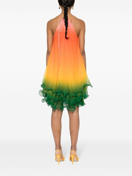 Rainbow Gradient midi dress WS24-DR-107-01 RAINBOW GRADIENT CASABLANCA 