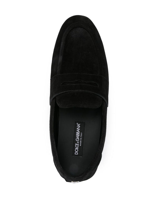 logo-plaque suede loafers A50599 AS70780999 DOLCE & GABBANA 