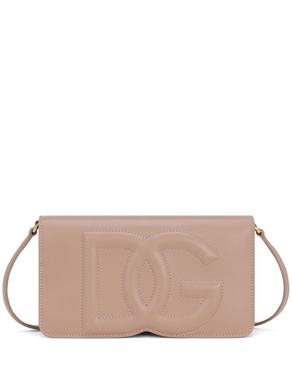 DG-logo leather shoulder bag BI3279 AG08180402 DOLCE & GABBANA 