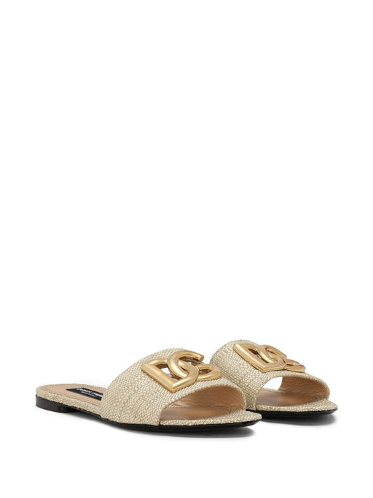 DG logo raffia sandals CQ0592 AR34480738 DOLCE & GABBANA 