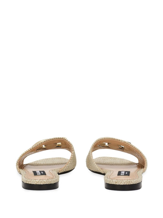 DG logo raffia sandals CQ0592 AR34480738 DOLCE & GABBANA 