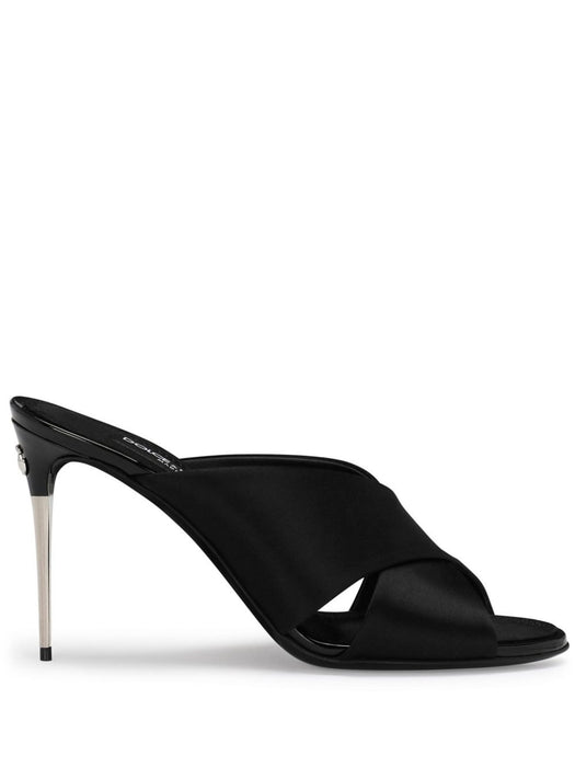 crossover-strap stiletto mules CR1738 AV7998B956 DOLCE & GABBANA 