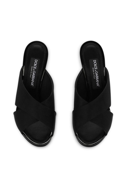 crossover-strap stiletto mules CR1738 AV7998B956 DOLCE & GABBANA 