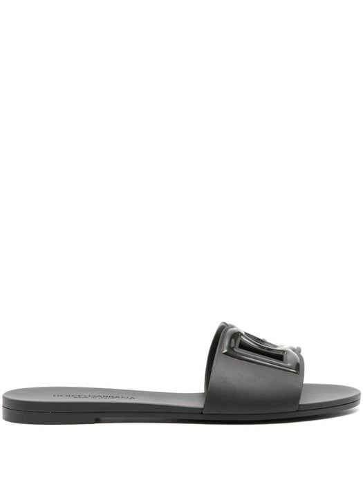 logo-embossed cut-out slides CW2215 AN99480999 DOLCE & GABBANA 