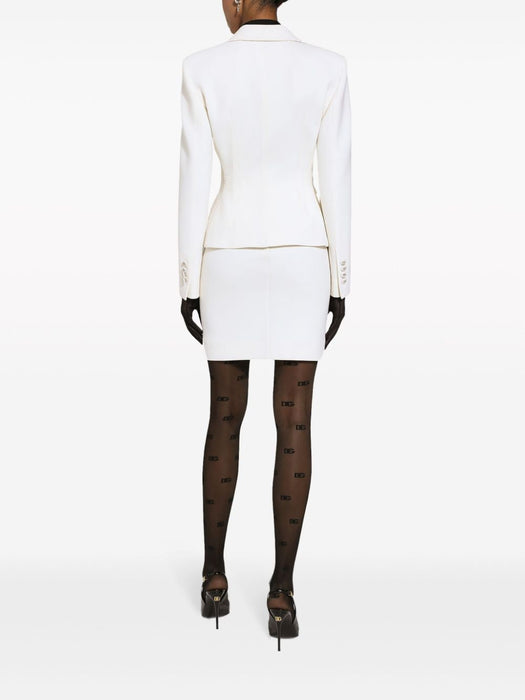fitted-waistline single-breasted blazer F27ADT GDB9MW0001 DOLCE & GABBANA 