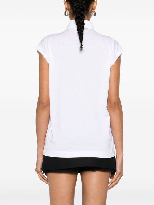 panelled cap-sleeve top F8V04Z GDCH5W0800 DOLCE & GABBANA 