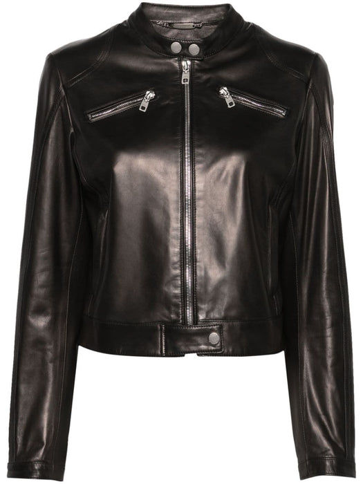zip-up leather jacket F9R68L HULUVN0000 DOLCE & GABBANA 