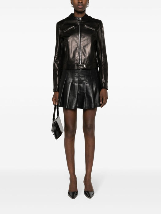 zip-up leather jacket F9R68L HULUVN0000 DOLCE & GABBANA 
