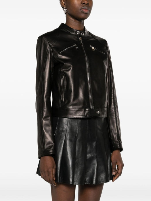 zip-up leather jacket F9R68L HULUVN0000 DOLCE & GABBANA 